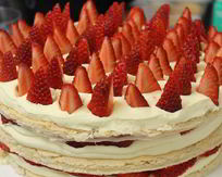 Торты с клубникой