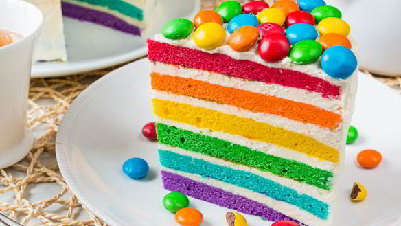 Рецепт Радужного торта