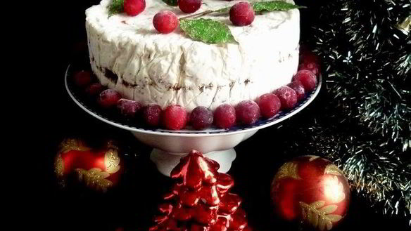 Рецепт Рождественского торта из сухофруктов