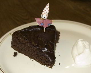 Шоколадно-медовый торт в шоколадной глазури