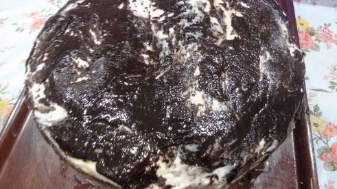 торт чернослив в шоколаде