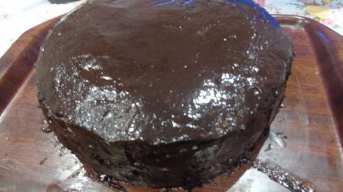 торт чернослив в шоколаде