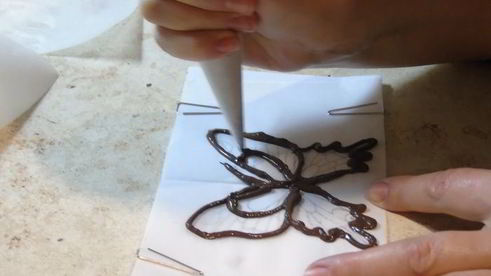 торт чернослив в шоколаде