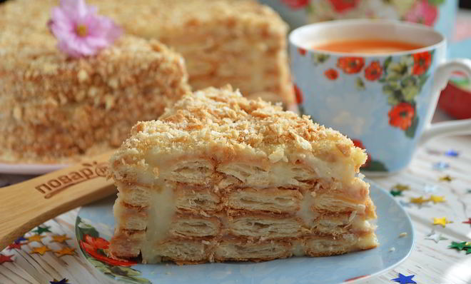 Торт Ленивый Наполеон