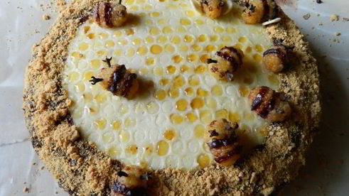 торт медовик