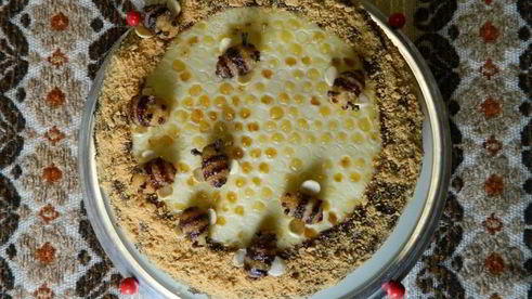 торт медовик