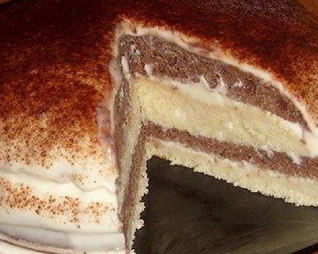 Торт на кефире