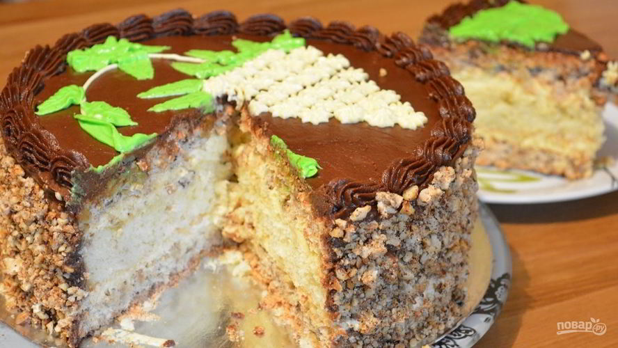 Рецепт торта по-киевски