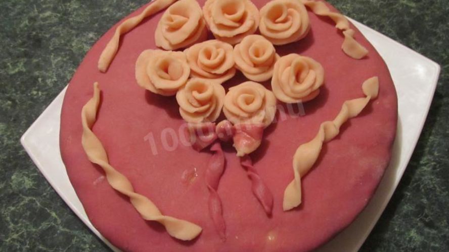 Рецепт торта с любовью с цветами