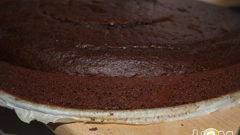 торт с желе и суфле солнечное затмение