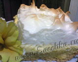 Торт Снежинка