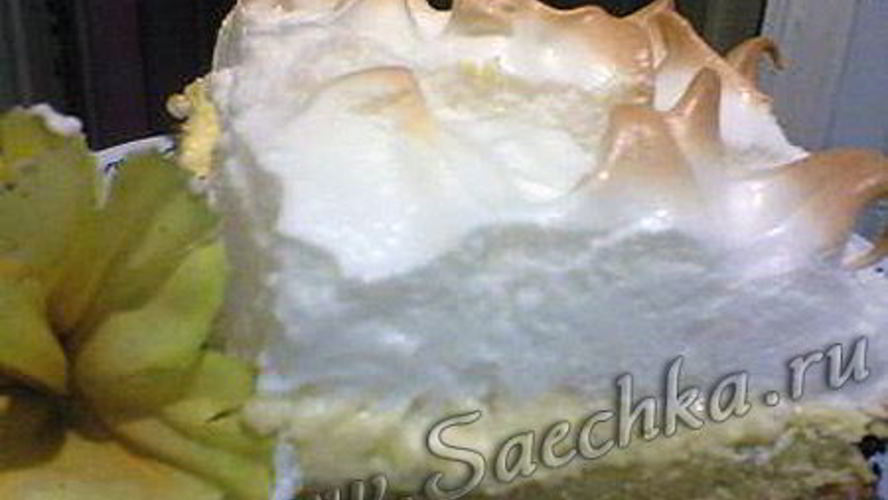 Рецепт торта снежинка