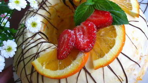 торт солнечный день