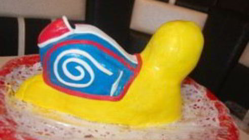 торт улитка турбо