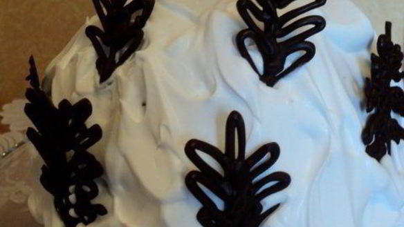 Рецепт Торта Зимнего лес