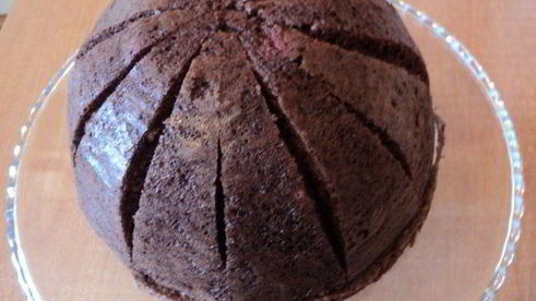 торт зимний лес