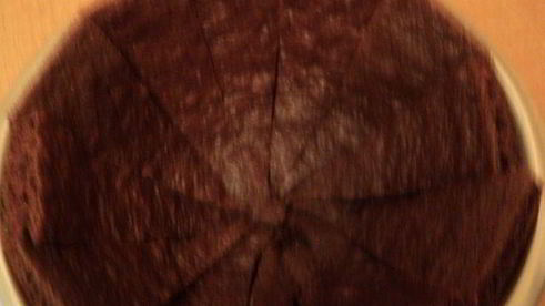 торт зимний лес