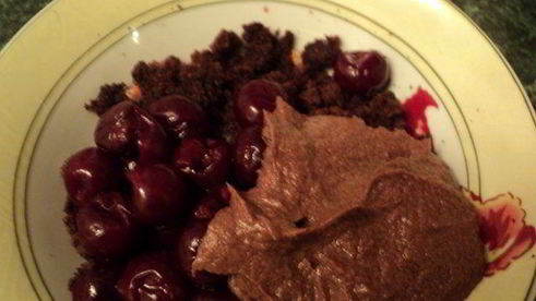 торт зимний лес