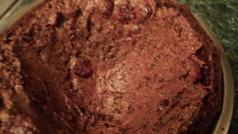 торт зимний лес