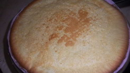 творожно-фруктовый торт