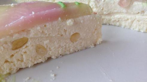 творожно-кокосовый торт без выпечки