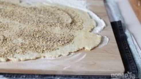 творожно-маковый рулет