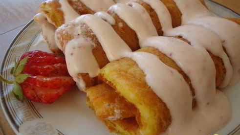 творожные рулетики