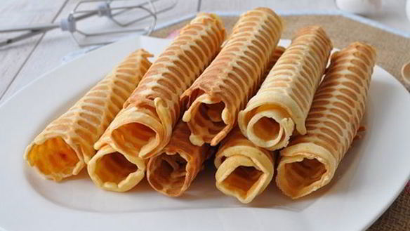 Рецепт Хрустящих вафель по-домашнему