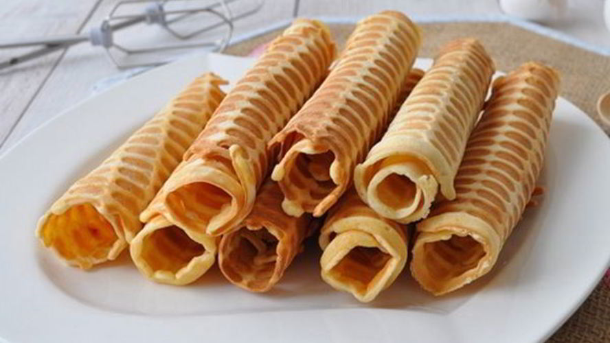 Рецепт хрустящих вафель по-домашнему