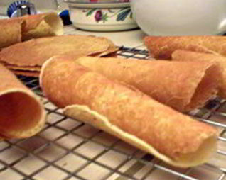 Крумкаке — Норвежские вафельные трубочки