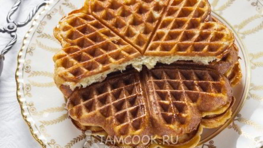 Рецепт льежских вафель