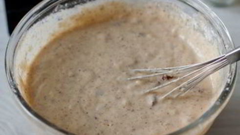 миндальные вафли с сушеной клюквой