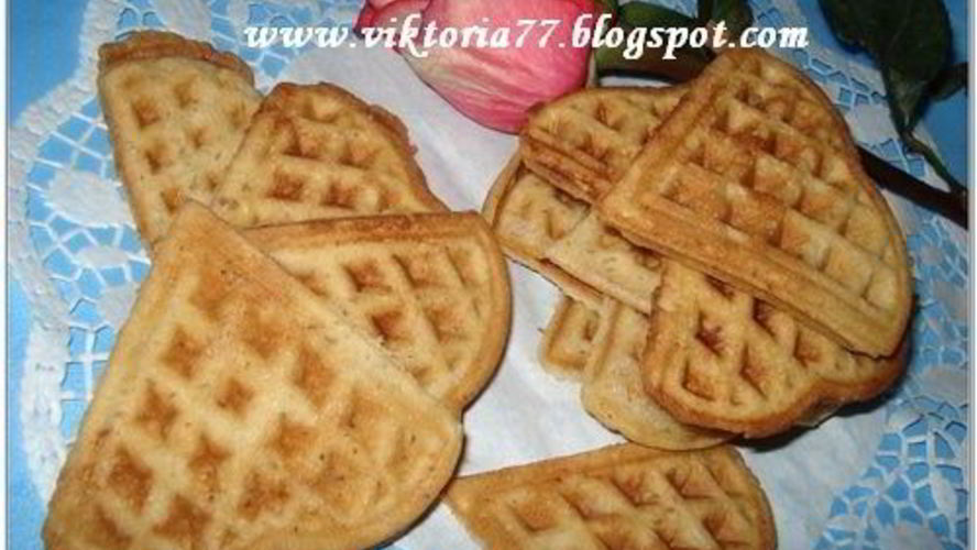 Рецепт ореховых вафель