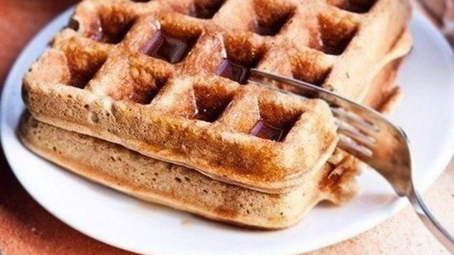 Рецепт протеиновых вафель с апельсином