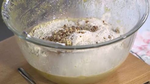 пряные ореховые вафли