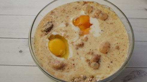 шоколадно-творожные вафли