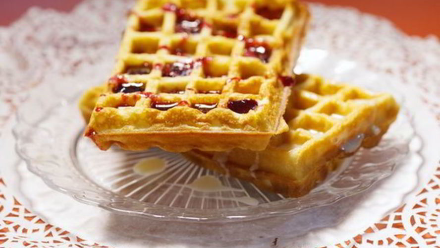 Рецепт сладких вафель