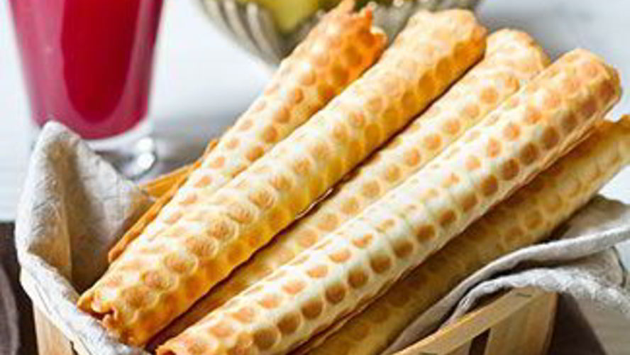 Рецепт тонких вафель