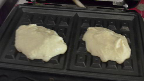 творожные вафли с гречневой мукой