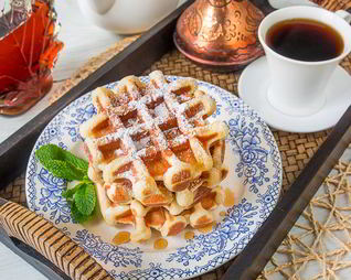 Творожные вафли