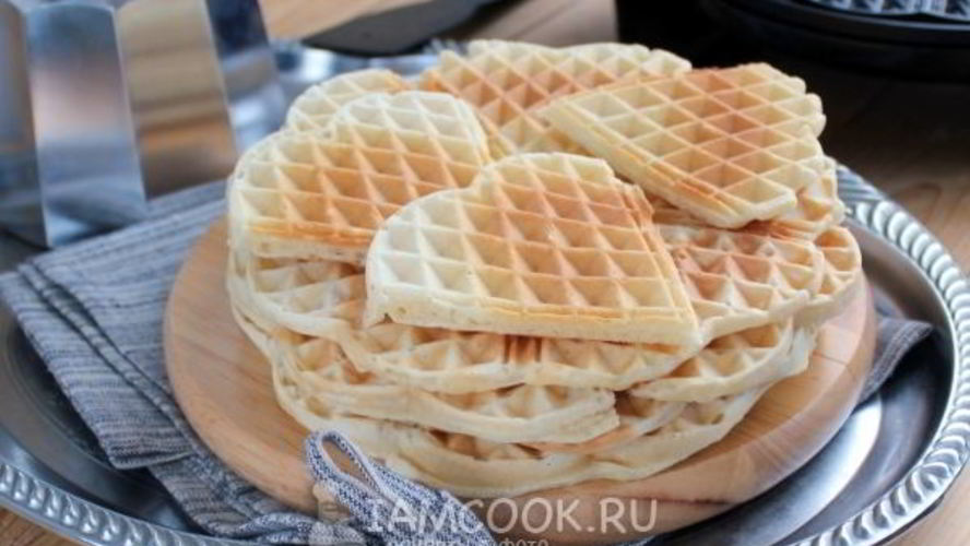 Рецепт вафель брюссельских дрожжевых