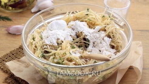 вафли из картофеля с укропом