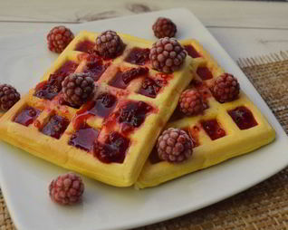 Вафли из кукурузной муки