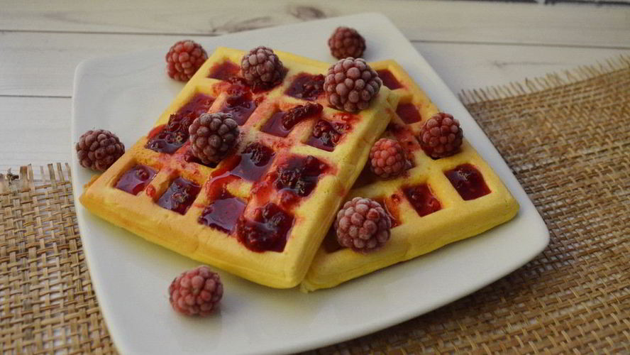 Рецепт вафель из кукурузной муки