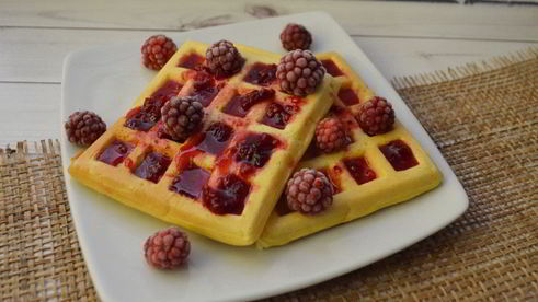 вафли из кукурузной муки