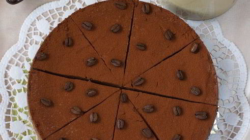 вафли с кокосом и какао