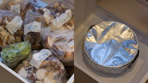 вафли с кокосом и какао