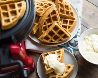 Вафли в вафельнице мягкие