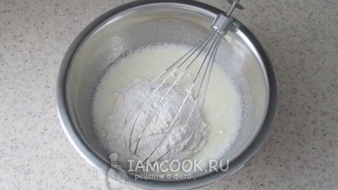 вафли в вафельнице с сыром