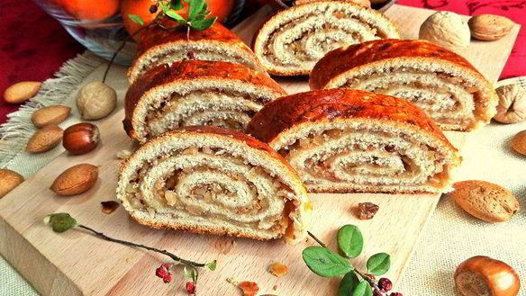Рецепт Венгерского орехового рулета